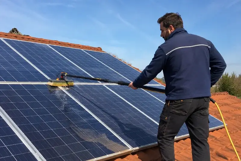Nettoyage et entretien de panneaux solaires à Lingolsheim